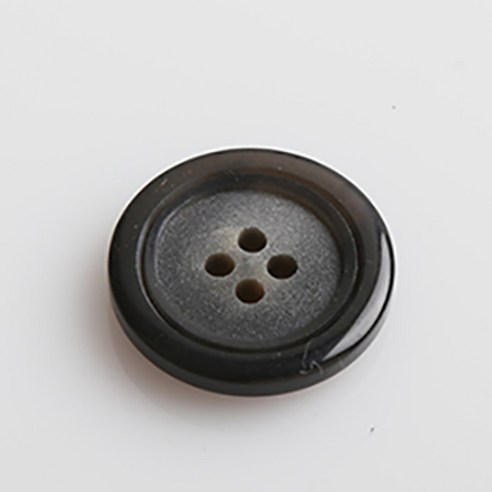 HR빅버튼 투유 단추 23mm, 블랙, 4개입