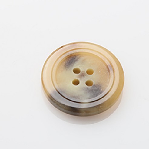 HR빅버튼 투유 단추 21mm, 다크베이지, 4개입