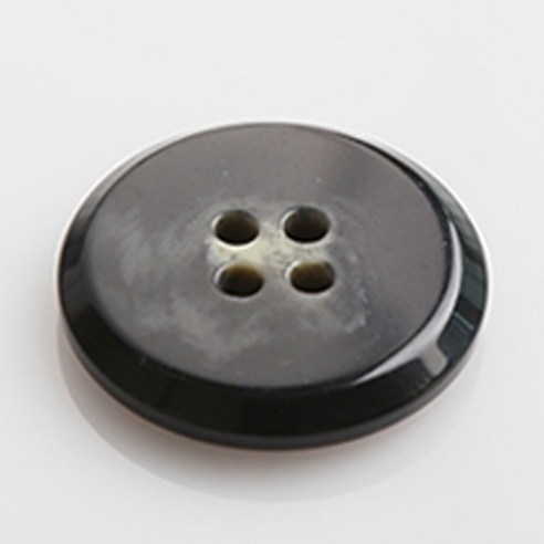 HR빅버튼 안단테 단추 25mm, 블랙, 8개입