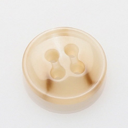 HR빅버튼 란찌 단추 18mm, 연베이지, 8개입