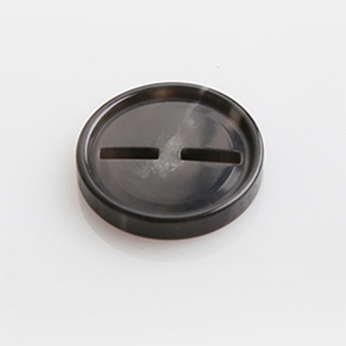 HR빅버튼 어클락 단추 15mm, 블랙, 8개입