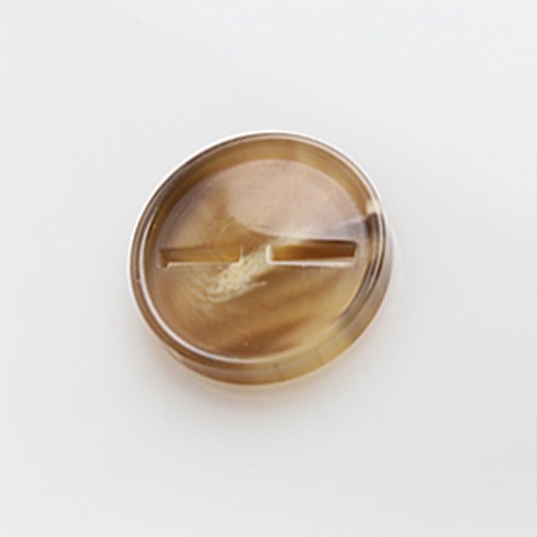 HR빅버튼 어클락 단추 18mm, 베이지, 12개입
