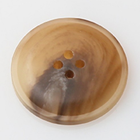 HR빅버튼 티볼리 무광 단추 지름 23mm, 베이지, 12개입