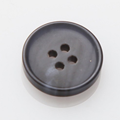 HR빅버튼 스텝 무광 단추 15mm, 네이비, 4개입