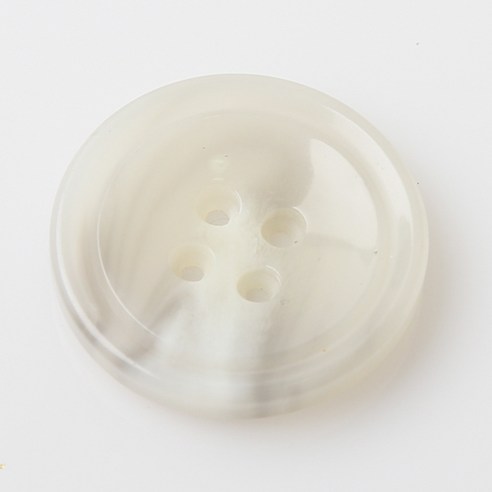 HR빅버튼 쿠바 단추 28mm, 그레이, 12개입