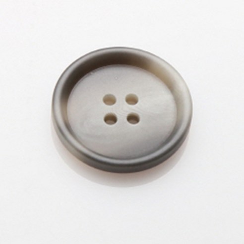 HR빅버튼 워킹 무광 단추 15mm, 라이트그레이, 8개