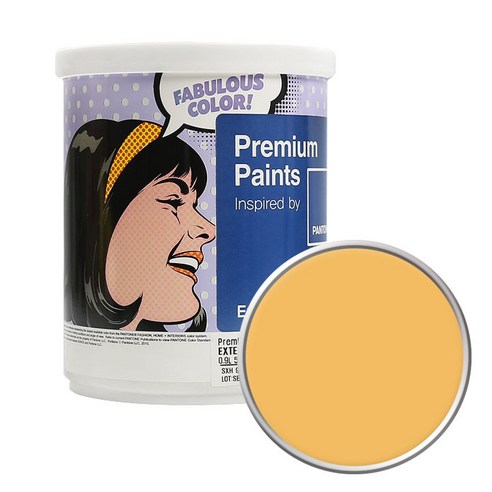 노루페인트 팬톤 외부용 실외 저광 페인트 1L, 13-0939 Golden Cream