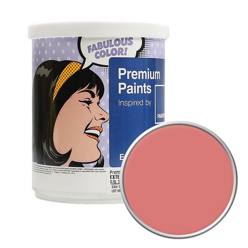 노루페인트 팬톤 외부용 실외 저광페인트 1L, 16-1624 Lantana