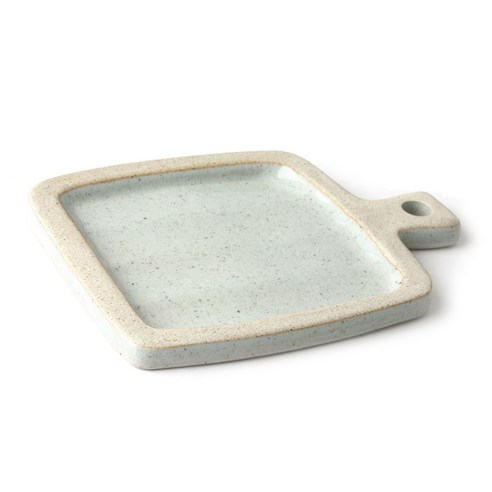 무경도자기 양면 정 도마접시, 오트밀