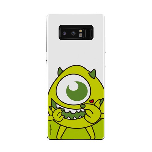 디즈니 핑거하트 투명 휴대폰 케이스