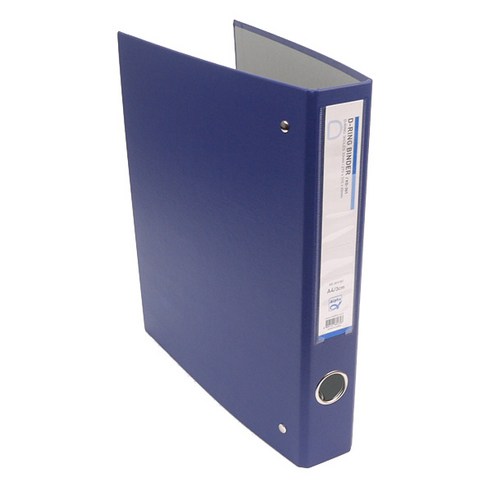 알파 합지 D링 바인더 KD-301 A4 3공 3cm 200매, 청색, 1개