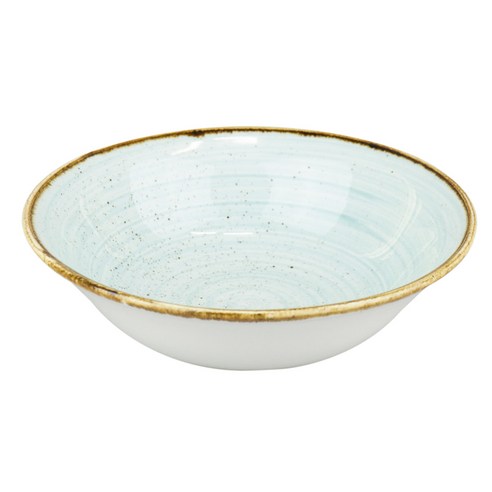 처칠 스톤캐스트 오트밀 볼 대 15cm, 덕 에그 블루, 1개