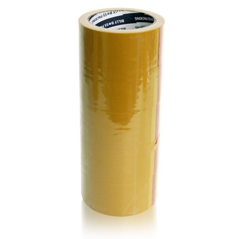 보스 THE 튼튼한 경포장용53MIC 박스테이프 48mm x 50m, 미색, 5개