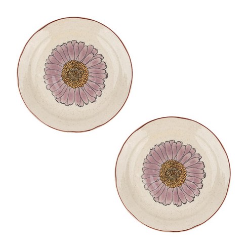 디어리빙 로잔 대접시 퍼플, 2개입, 접시 24cm x 2p