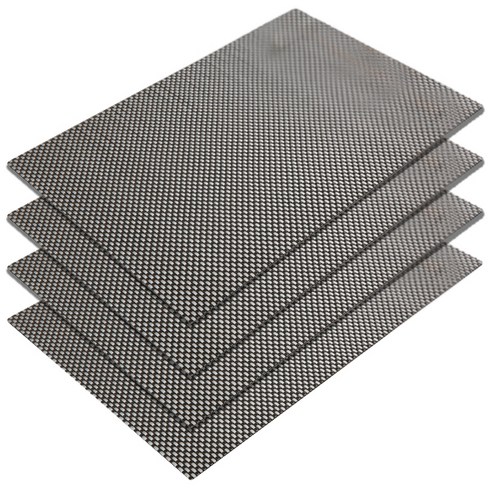 마켓감성 유럽스타일 격자 식탁매트 4p, 타입11, 45  x 30 cm