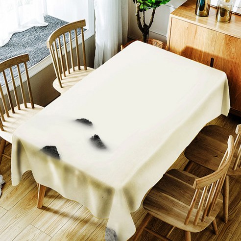 스토어33 안개 방수 식탁보, J, 150 x 210 cm