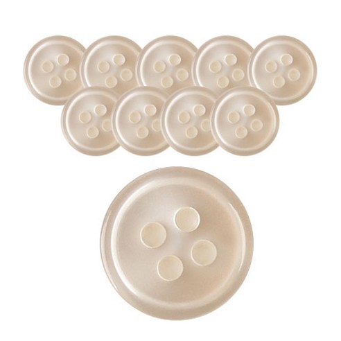 동화상가몰 DY와이셔츠 단추4 요크 13mm, LBG, 10개입