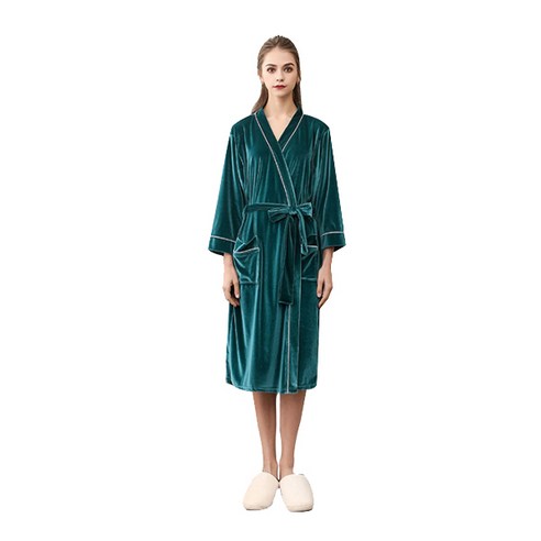 더자카 스타일라인 샤워가운 M, Y230LBBE023, 1개