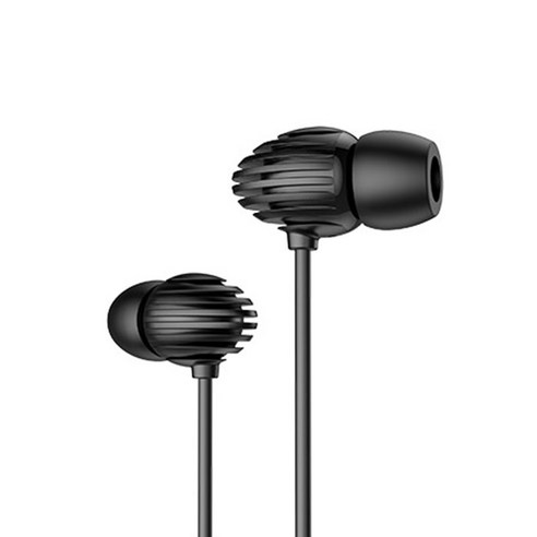 조이룸 콘치 헤드셋 인이어 이어폰, JR-EL112S, 블랙