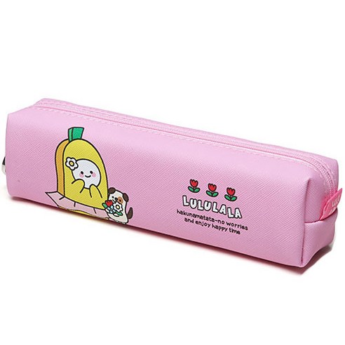 포포팬시 룰루랄라 데일리 필통, 핑크, 1개