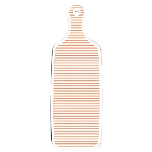 로엠디자인 양면 디자인 서빙도마, 미트레드 + 주홍라인, 1개