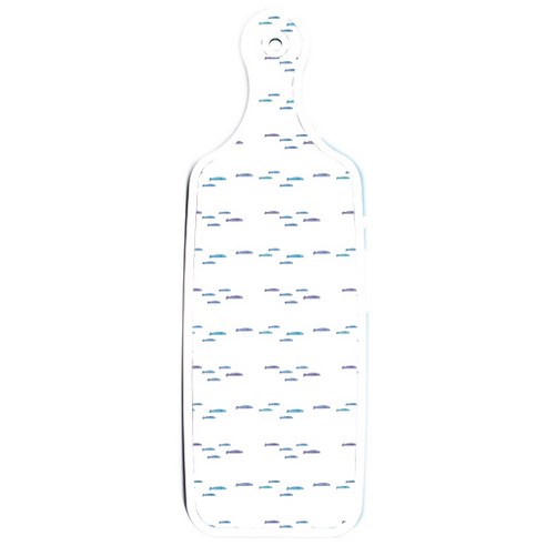 로엠디자인 양면 디자인 서빙도마, 피쉬블루 + 파스텔물고기떼, 1개