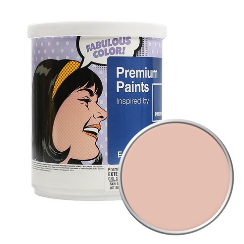 노루페인트 팬톤 외부용 실외 무광페인트 1L, 14-1312 Pale Blush