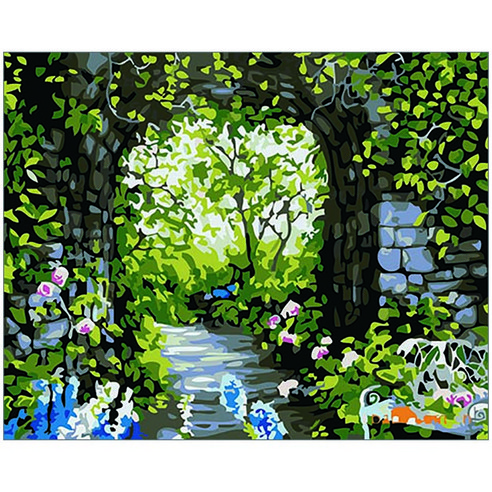 아이러브페인팅 DIY 명화그리기 40 x 50 cm, 낭만화원