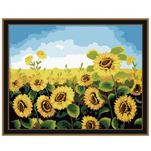 아이러브페인팅 DIY 명화그리기 40 x 50 cm, 해바라기하늘, 1개