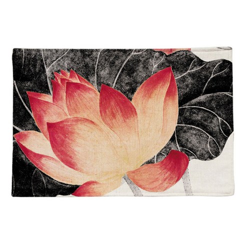 스토어33 동양화 키친 린넨 테이블매트, D, 44 x 28 cm