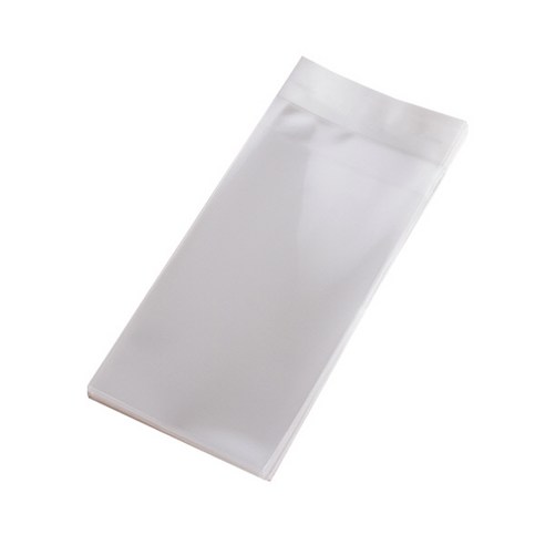 봄91 국산 접착식 OPP 무지 쿠키봉투 8 x 18 cm, 400개, 1개 opp봉투