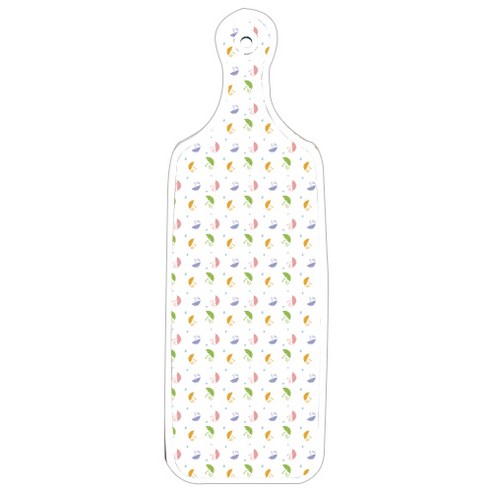 로엠디자인 양면 서빙도마 숲패턴2, 우산, 1개