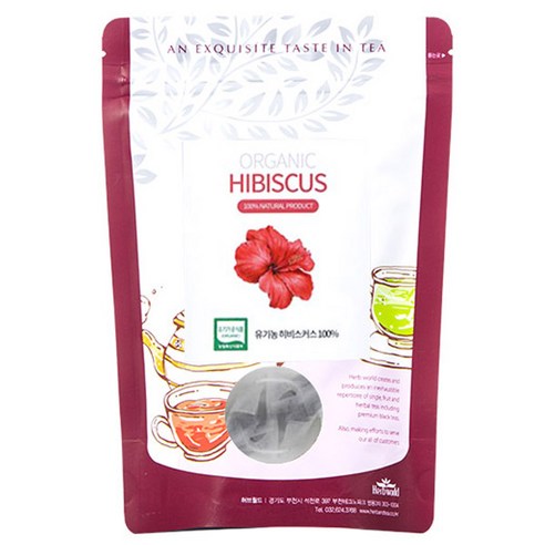 티트라움 유기농 히비스커스, 1.2g, 20개입, 1개