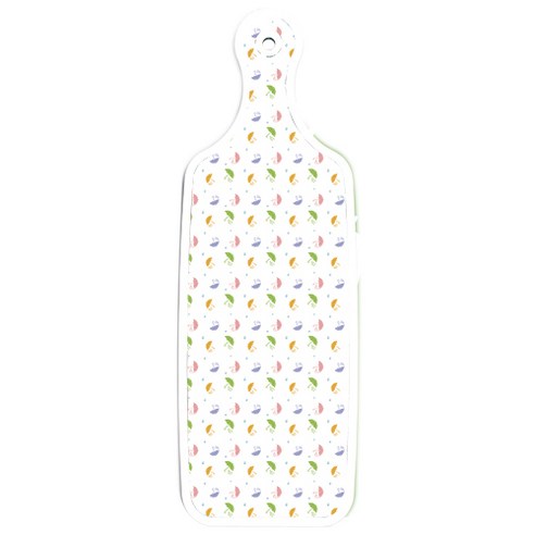 로엠디자인 양면 서빙 도마 보드 채소그린, 우산, 1개