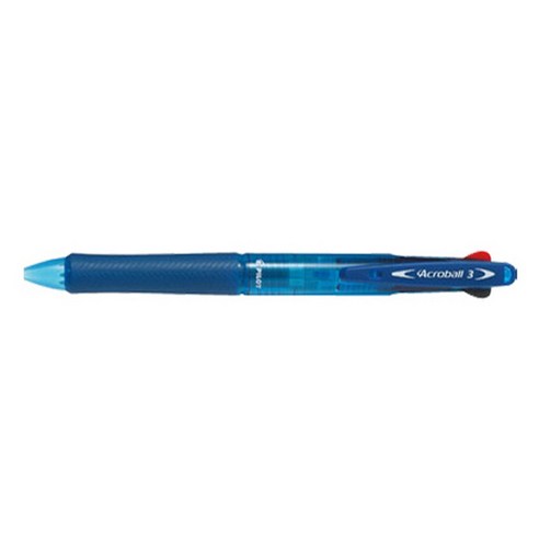 파이롯트 아크로볼 3색 멀티펜 0.7mm, CL, 1개