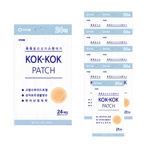 하우두유둘 콕콕 밴드 패치 24p, 10개