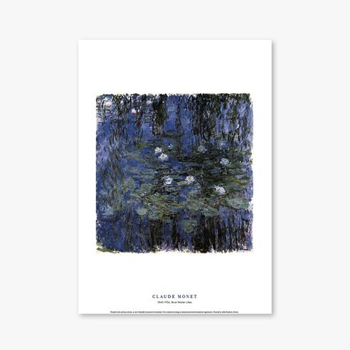 [에이블밤부] Blue Water Lilies-클로드모네008