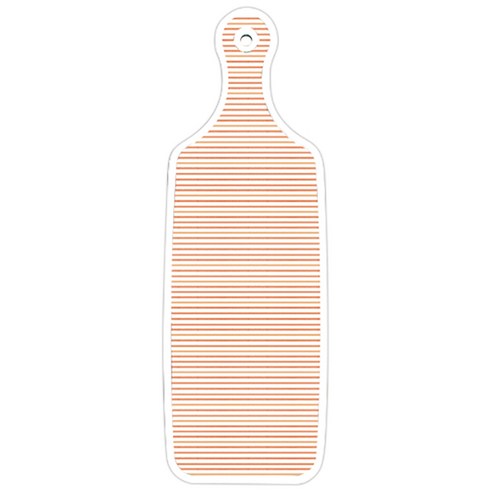 로엠디자인 양면 디자인 서빙도마 하드, 주홍라인, 1개