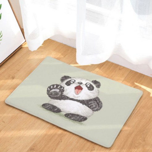 노랜드 Racoon and Panda Style 다용도 발매트, 9