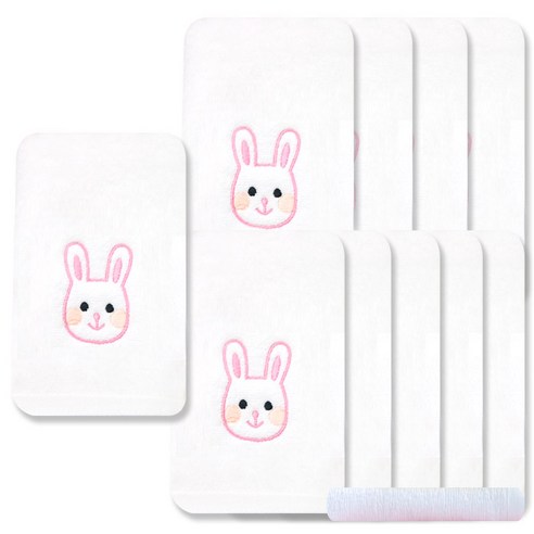 송월타월 십이지 수건 10p + CS38 수건 랜덤 발송, 토끼, 1세트