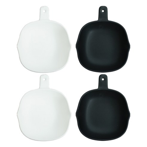 체리쉬 핸디볼 4p 세트, 화이트, 블랙, 1세트