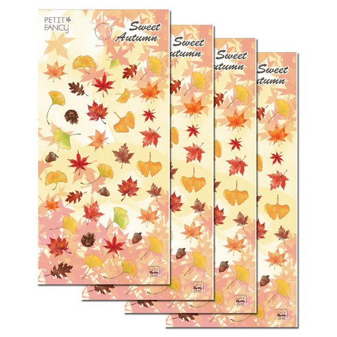 쁘띠팬시 da5413 sweet autumn, 혼합 색상, 4개