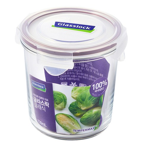 글라스락 원도어포켓 밀폐용기 720ml, 1개, 단품