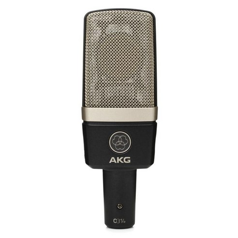 AKG 라이브 및 스튜디오용 유선마이크 블랙, C314