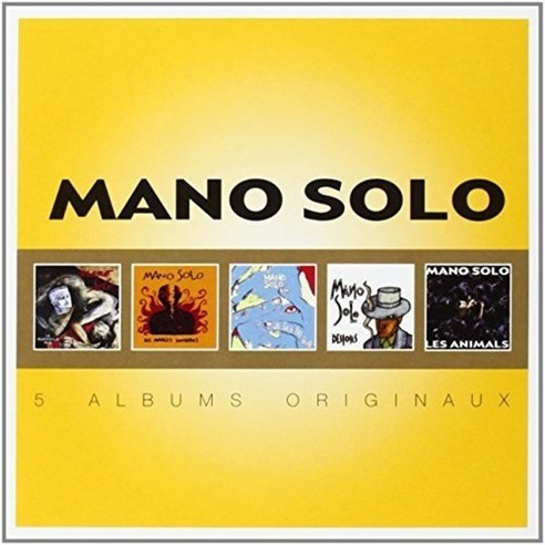 MANO SOLO - ORIGINAL ALBUM SERIES DELUXE EDITION 유럽수입반, 5CD