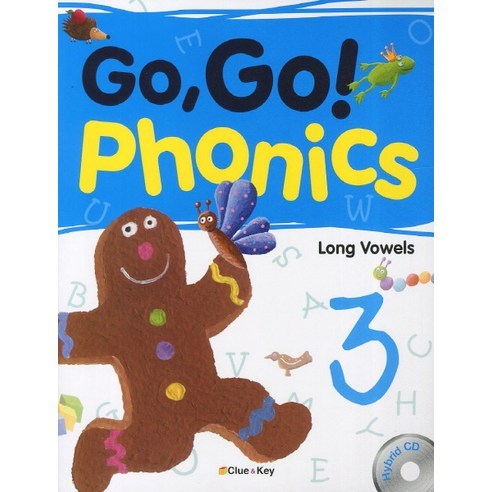 Go Go Phonics. 3: Long Vowels, CLUE & KEY