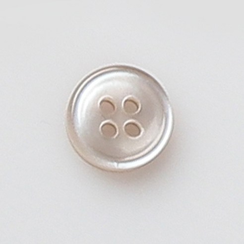 HR빅버튼 까치 단추 11mm, 라이트베이지, 5개입
