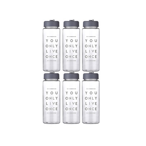 욜로 아이스 보틀 6p, 실버, 500ml