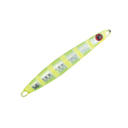 라팔라 고모쿠 슈퍼 슬림지그 미노우 SGS50 9.5cm, UVCGZ-UVChartreuseGLOWZebra, 50g