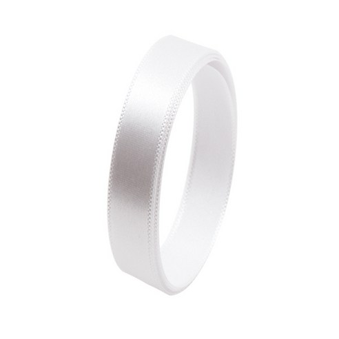봄91 공단리본 50yard 10mm, H01 백색